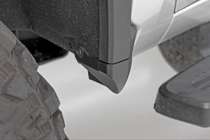 Chevrolet Silverado 3500 HD Mud Flap Delete Kit - Rough Country - Tri-Blend ABS - '20-'25 Chevrolet Silverado 3500 HD Mud Flap Delete Kit - Rough Country - Tri-Blend ABS - '20-'25